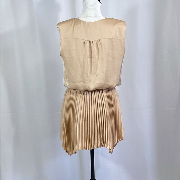 Ramy Brook Rori Satin Pleated Minidress size S - Picture 8 of 12